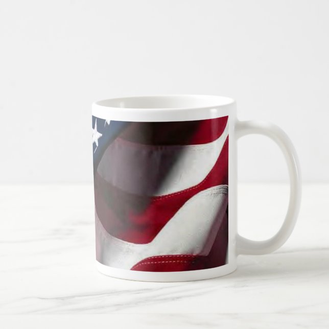Us-flagga Kaffemugg (Höger)