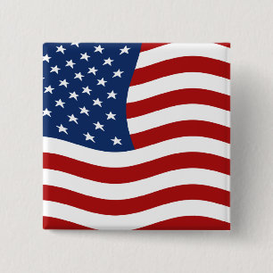 Us-flagga Knapp