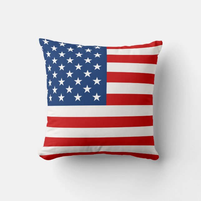 US Flagga Kudde (Framsida)