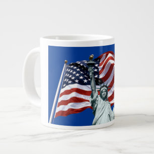 US Flagga Liberty Mugg Jumbo Mugg