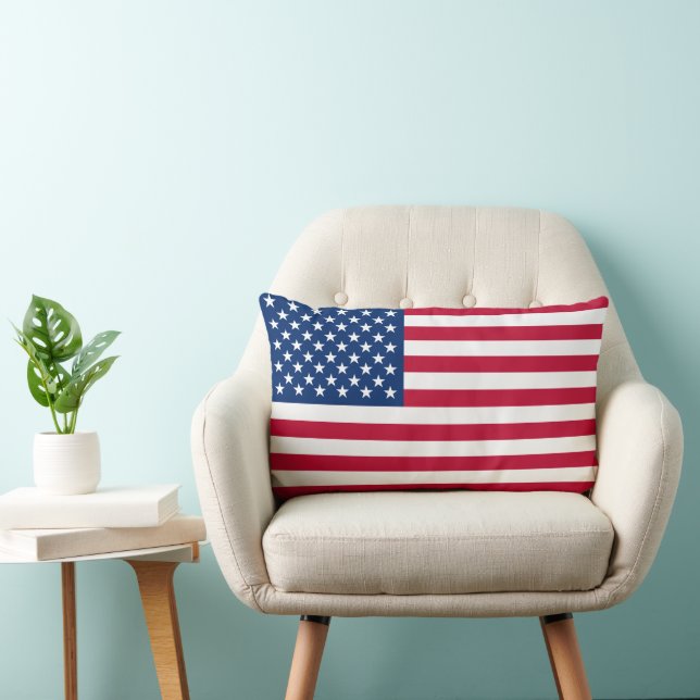 US FLAGGA LUMBARKUDDE (Stol)