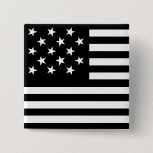 Us-Flagga med 15 stjärnor Knapp