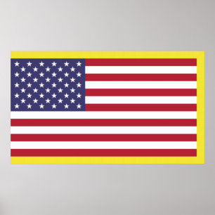 US Flagga (militär) Poster