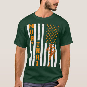 US Flagga Muay Thai T Shirt