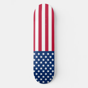 US Flagga Old School Skateboard Bräda 21,6 Cm