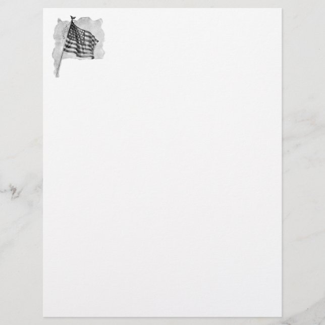 US Flagga Patriotic Vintage Art (Framsida)