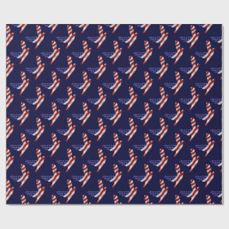 US Flagga Peace Dove Presentpapper