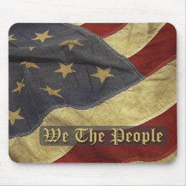 US Flagga, People Mousepad Musmatta