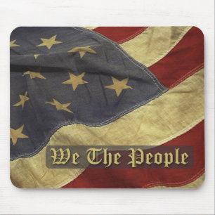 US Flagga, People Mousepad Musmatta