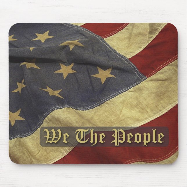 US Flagga, People Mousepad Musmatta (Framsidan)