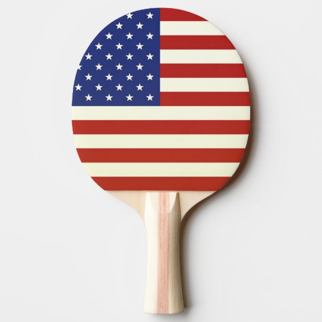 US FLAGGA Ping-Pong Paddle Pingisracket (Baksidan)