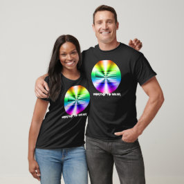 US Flagga Rainbow Shield - värd för Bära T Shirt