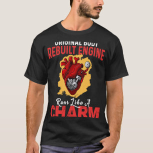 US flagga rebuild motor open Hjärkirurgi patrioti T Shirt