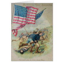 US Flagga San Juan Backe Roosevelt