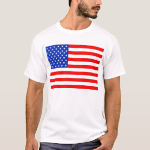Us-flagga T-shirt