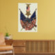 US Flagga Union Civil Krig Medal Eagle Poster (Living Room 2)