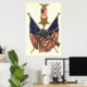 US Flagga Union Civil Krig Medal Eagle Poster (Home Office)