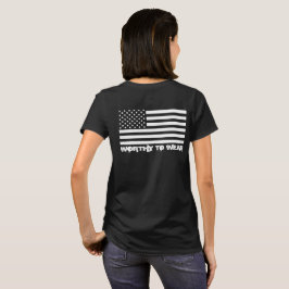 US Flagga - värd för Bära T Shirt