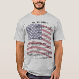Us-flaggaräkning av rättigheter tee