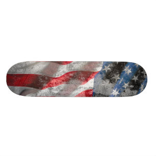 Us-flaggaSkateboard Mini Skateboard Bräda 18,5 Cm