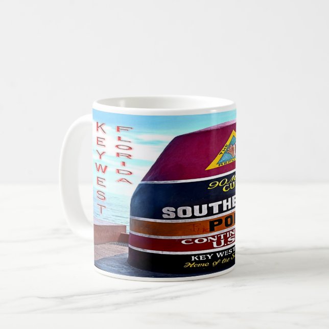 US Florida - Nyckel Väster - Southernmost point bu Kaffemugg (Framsida vänster)