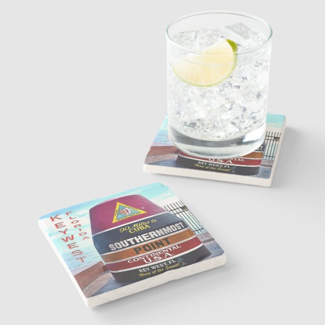 US Florida - Väster Nyckel - boj i sydligaste punk Stenunderlägg (Sidan)