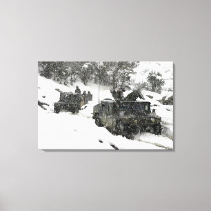 Us-flottapatrullen i Khowst-Gardez passerar Canvastryck