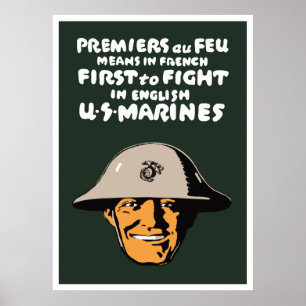 Us-flottor -- Först att slåss Poster