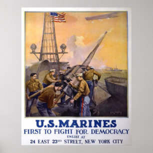 Us-flottor Poster