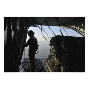 Us-flygvapenloadmaster Fototryck