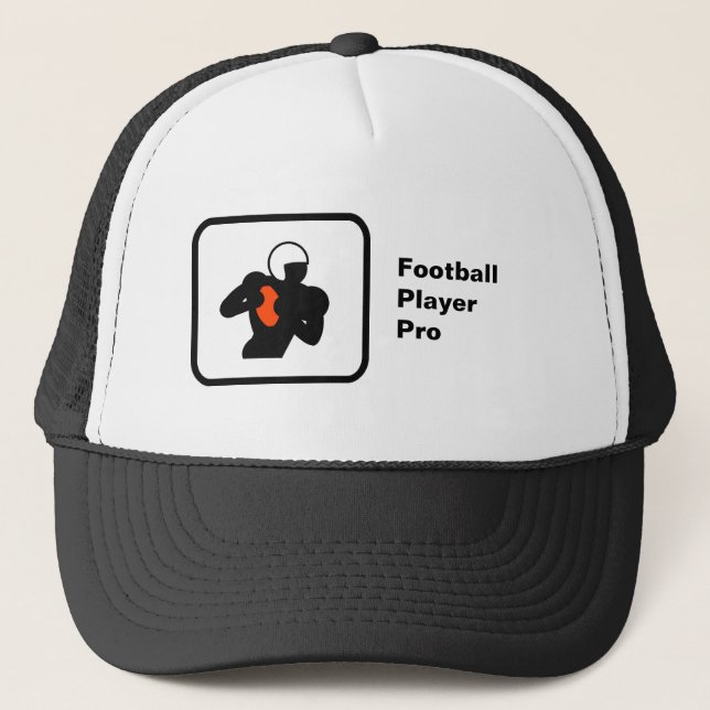 (US) Football Player Pro Keps (Framsida)