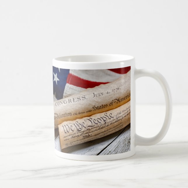 US Founding Documents Kaffemugg (Höger)