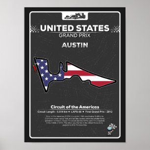 US GP-Poster Poster