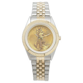 US High-Relief St.Gauden $20 Guldmynt Replica Armbandsur