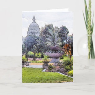 US Huvudstad Bygger från Garden Kort
