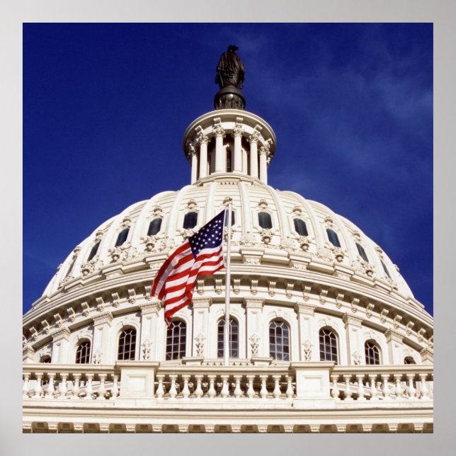 US huvudstad byggnad, Washington DC Poster (Framsidan)