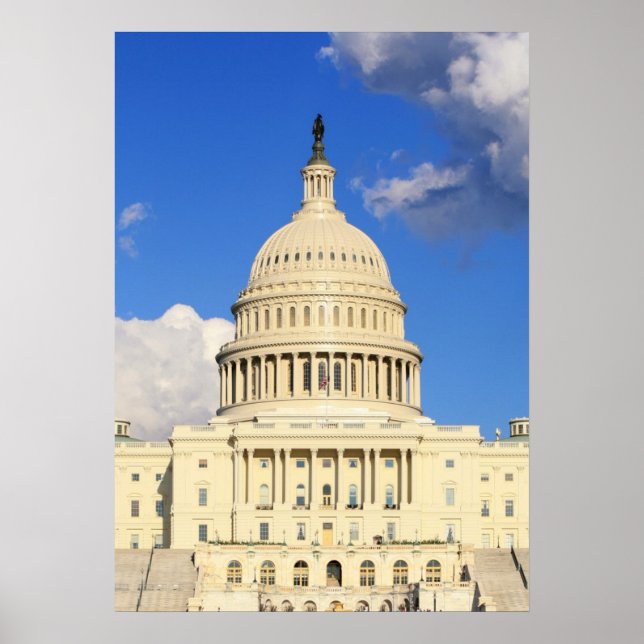US Huvudstad Byggnad, Washington DC, USA Poster (Framsidan)