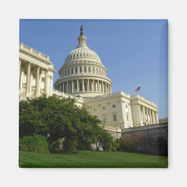US Huvudstad Washington DC Magnets Magnet (Framsidan)