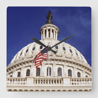 Us-huvudstadbyggnad, Washington DC Fyrkantig Klocka