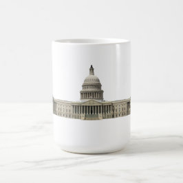 Us-huvudstadbyggnad: Washington DC Kaffemugg