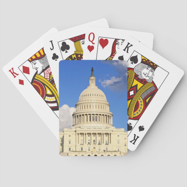 Us-huvudstadbyggnad, Washington DC, USA Casinokort (Baksidan)