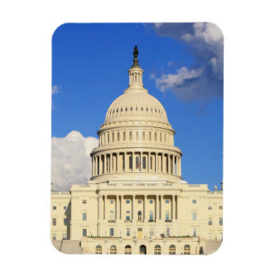 Us-huvudstadbyggnad, Washington DC, USA Magnet