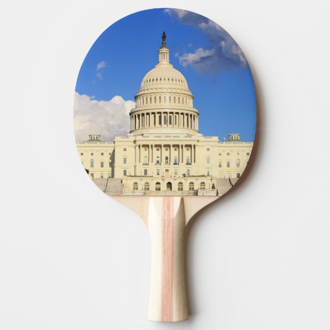Us-huvudstadbyggnad, Washington DC, USA Pingisracket (Framsidan)