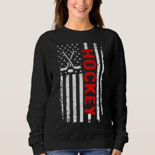 US Ice Hockey USA Practice Flagga American Women M T Shirt