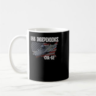 US Independence CVA-62 Aircraft Veterans Kaffemugg