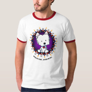 US Independence day Westie T-Shirt