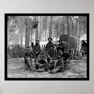 Us-ingenjörbataljon 1864 poster