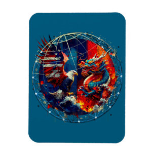 US-Kina  Magnet