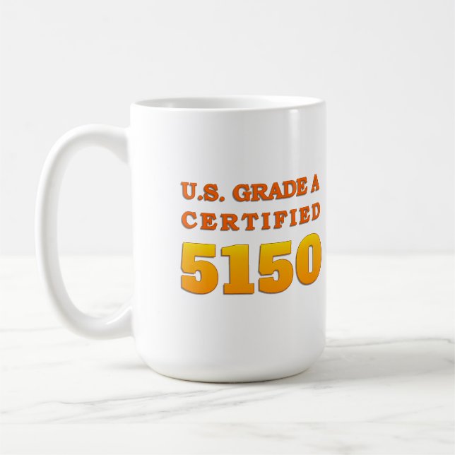 Us-klass A intygade 5150 Kaffemugg (Vänster)