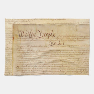 US-KONSTITUTION KÖKSHANDDUK